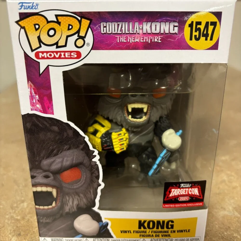 Funko Pop: KONG #1547 (Godzilla X Kong: The New Empire) 2024 TargetCon
